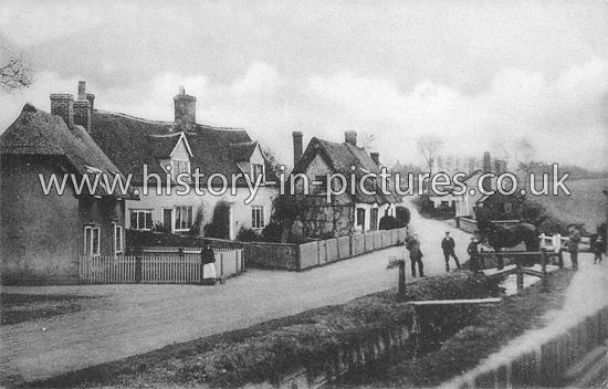 Round House and Stambourne Road, Finchingfield, Essex. c.1905